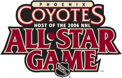 NHL All-Star Game 2005-2006 Unused Logo iron on paper